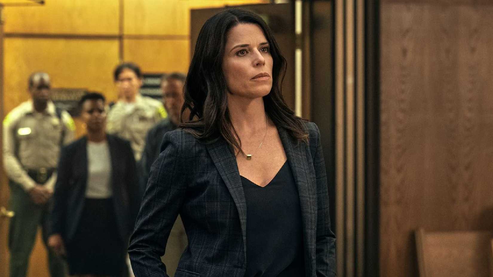 Neve Campbell stars in The Lincoln Lawyer