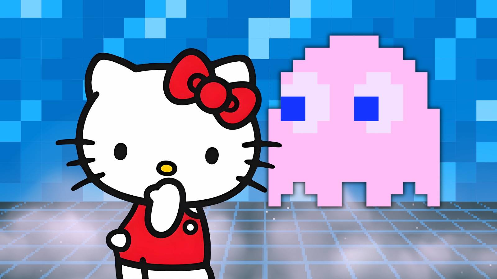 Hello Kitty Pacman Sanrio's Hello Kitty & Friends Go Retro With Pac-Man for New U.S. Release