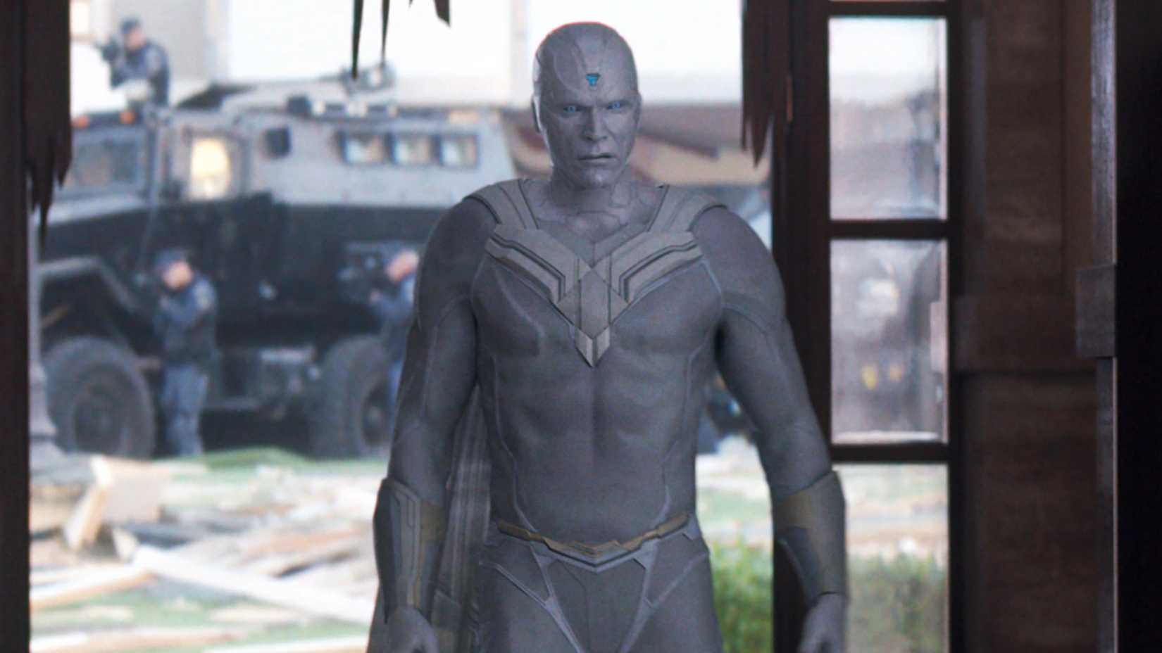 Paul Bettany as White Vision from Wandavision