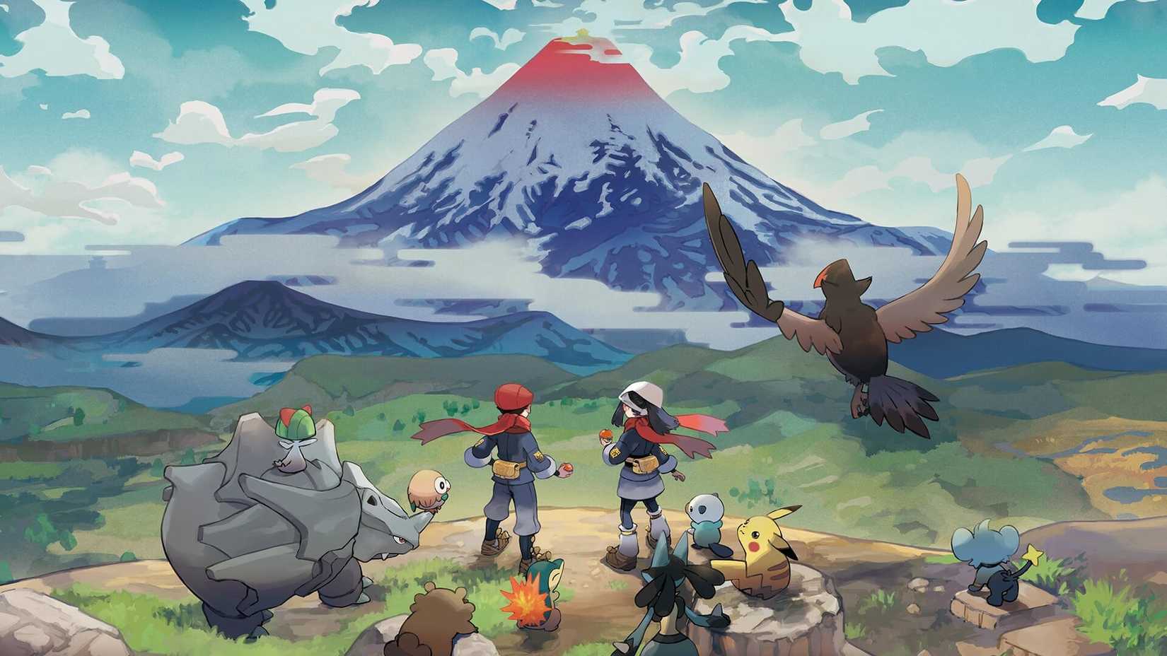 Pokemon Legends Arceus Key Art
