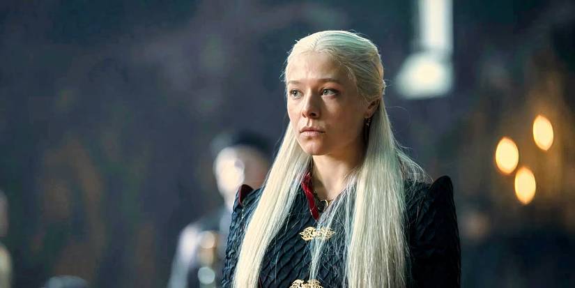 Rhaenyra Targaryen in the House of the Dragon season 1 finale