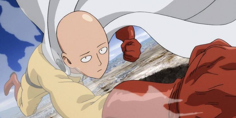 Saitama fights in One-Punch Man Season 3
