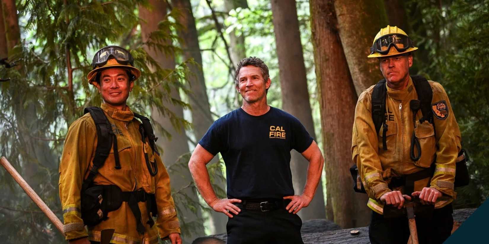 Brett Richards (Shawn Hatosy) leads Cal Fire Station 42 in Fire Country.