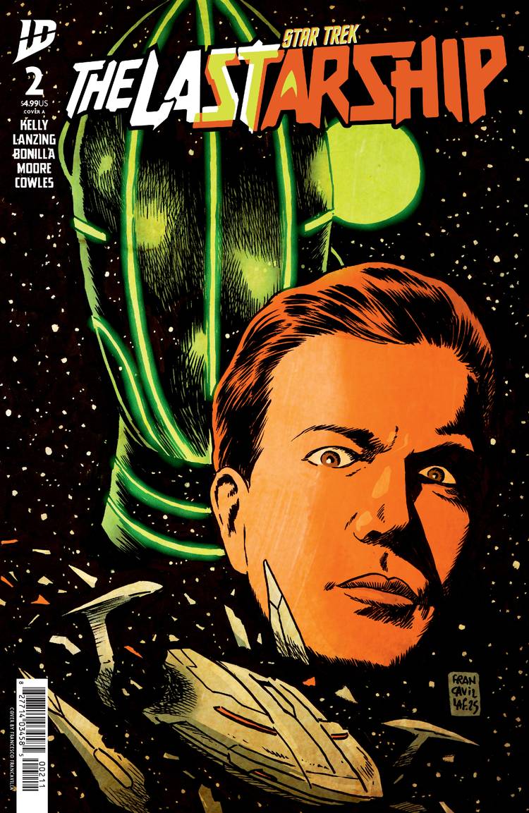 Capa de Star Trek: The Last Starship #2