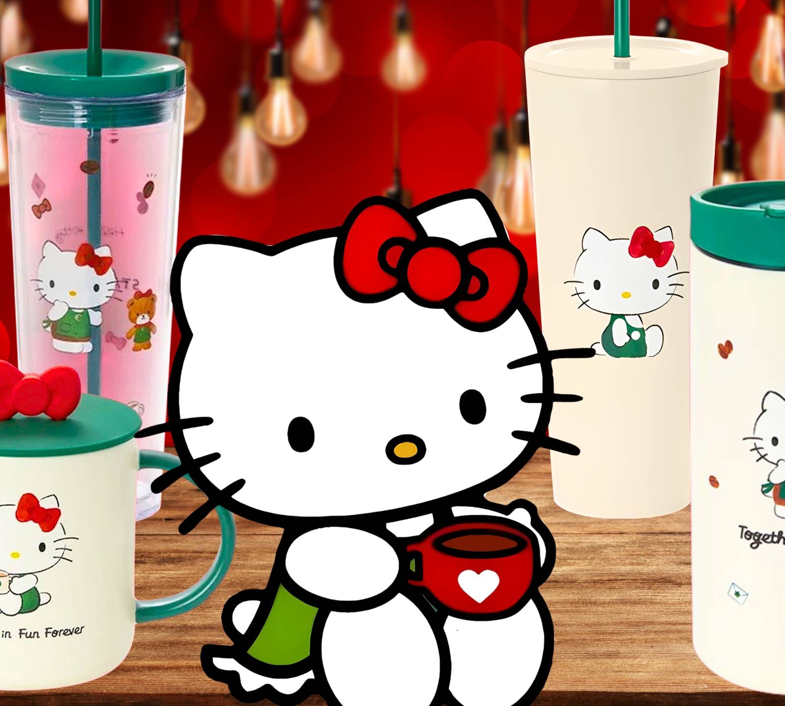 Starbucks Welcomes Sanrio