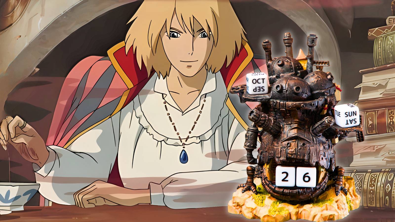 Studio Ghibli Releases New Howl's Moving Castle Limited-Edition Calendar for Fans to Decorate Like a Wizard
