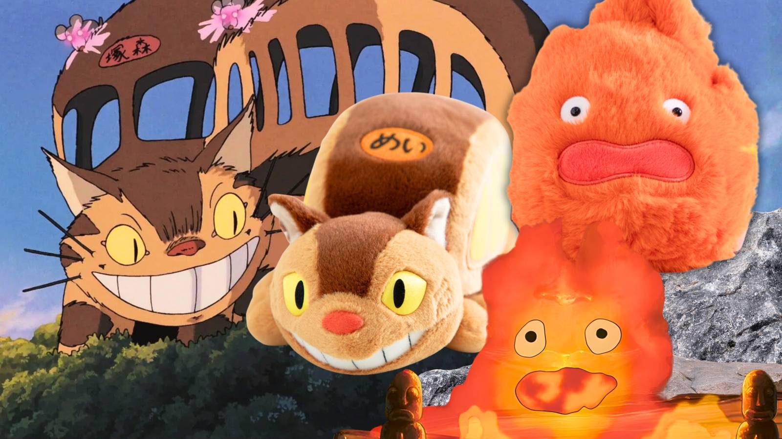 Studio Ghibli Adds Spirited Away & Princess Mononoke to New Plush Toy Series for 2026