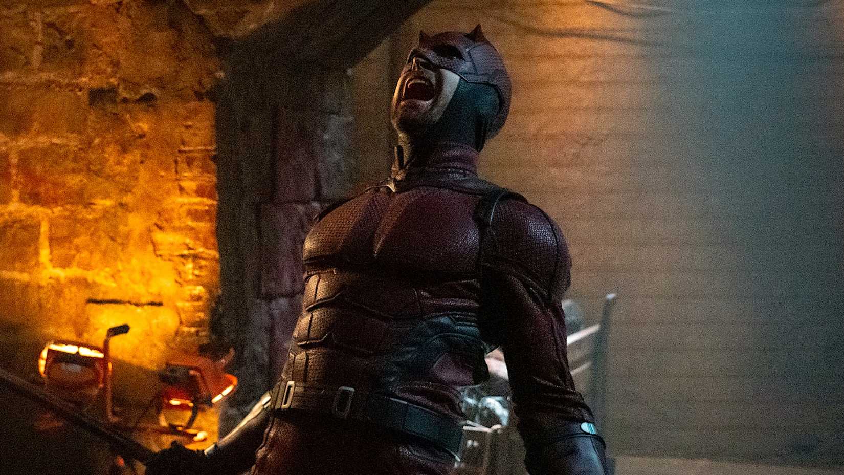 Daredevil screams at the top of his lungs in Daredevil: Born Again