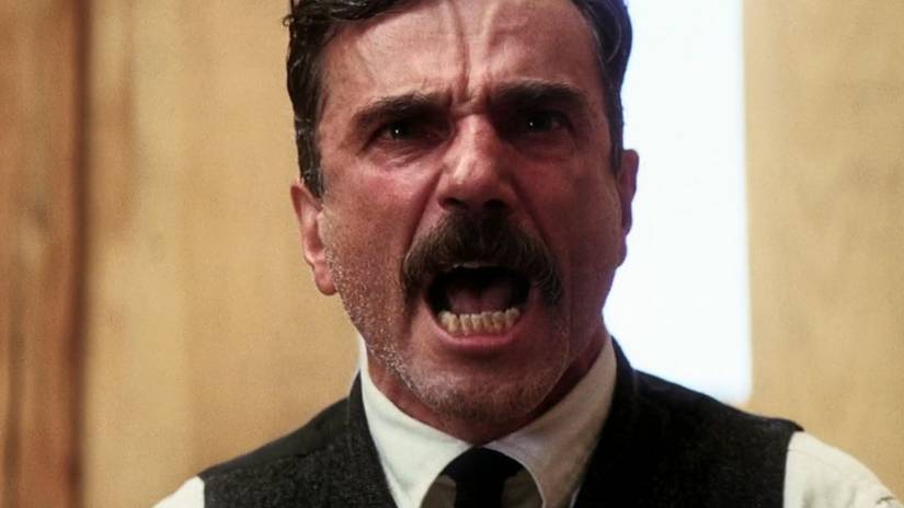 Daniel Plainview shouting his confession in There Will Be Blood