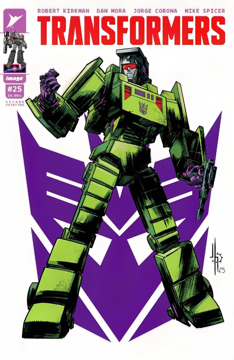 Transformers #25 - Second printing