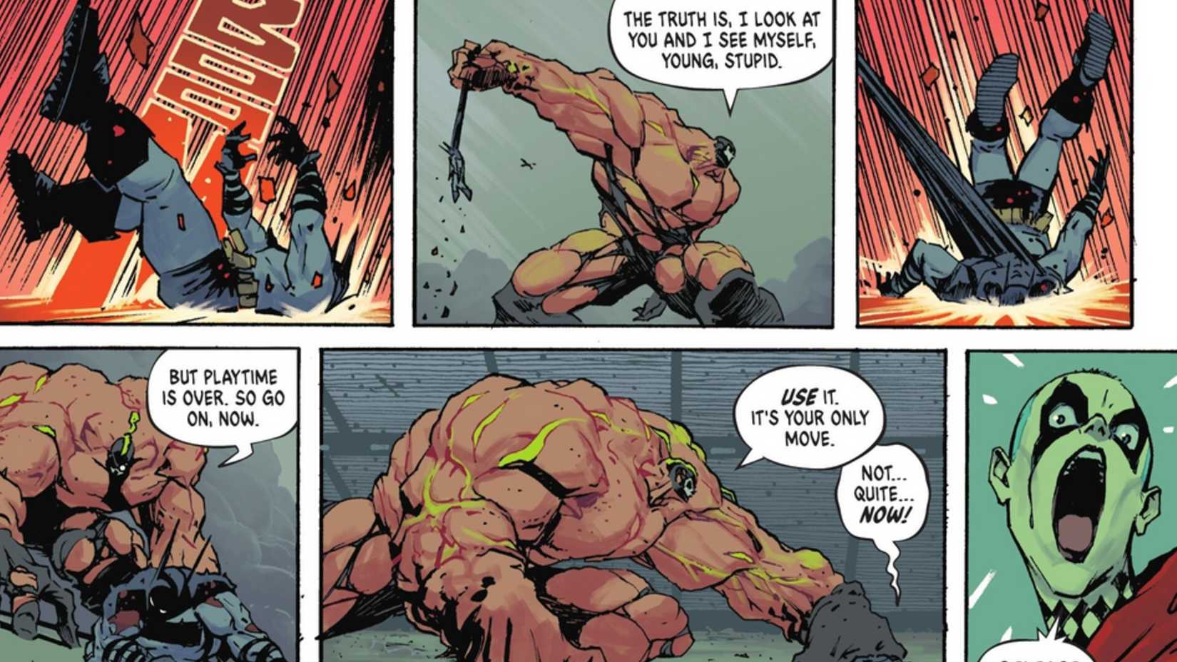 Absolute Riddler Bane How Absolute Batman Finally Defeats Bane