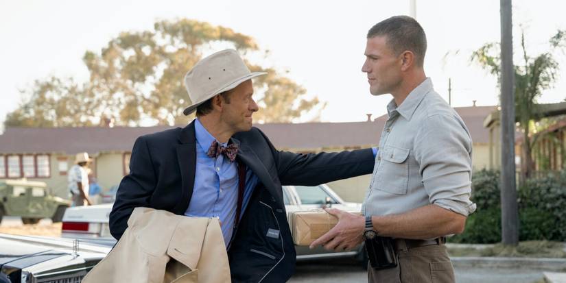 Adam Campbell and Austin Stowell as Dr Donald Ducky Mallard and Leroy Jethro Gibbs in NCIS Origins Season 2
