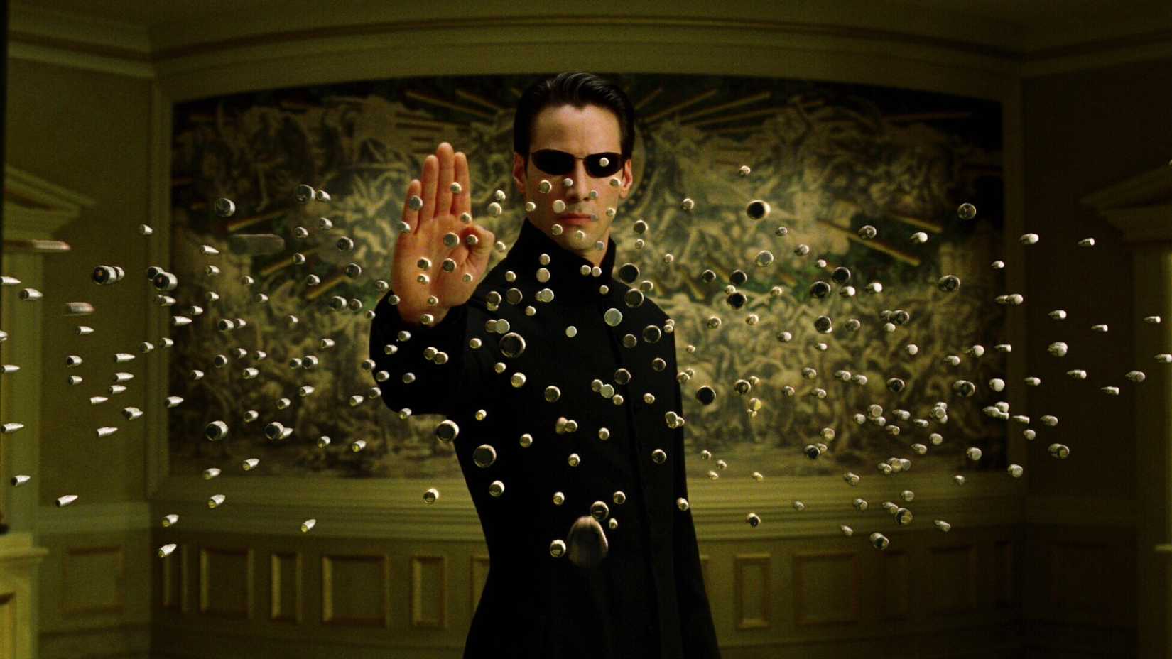 Keanu Reeves in The Matrix Reloaded