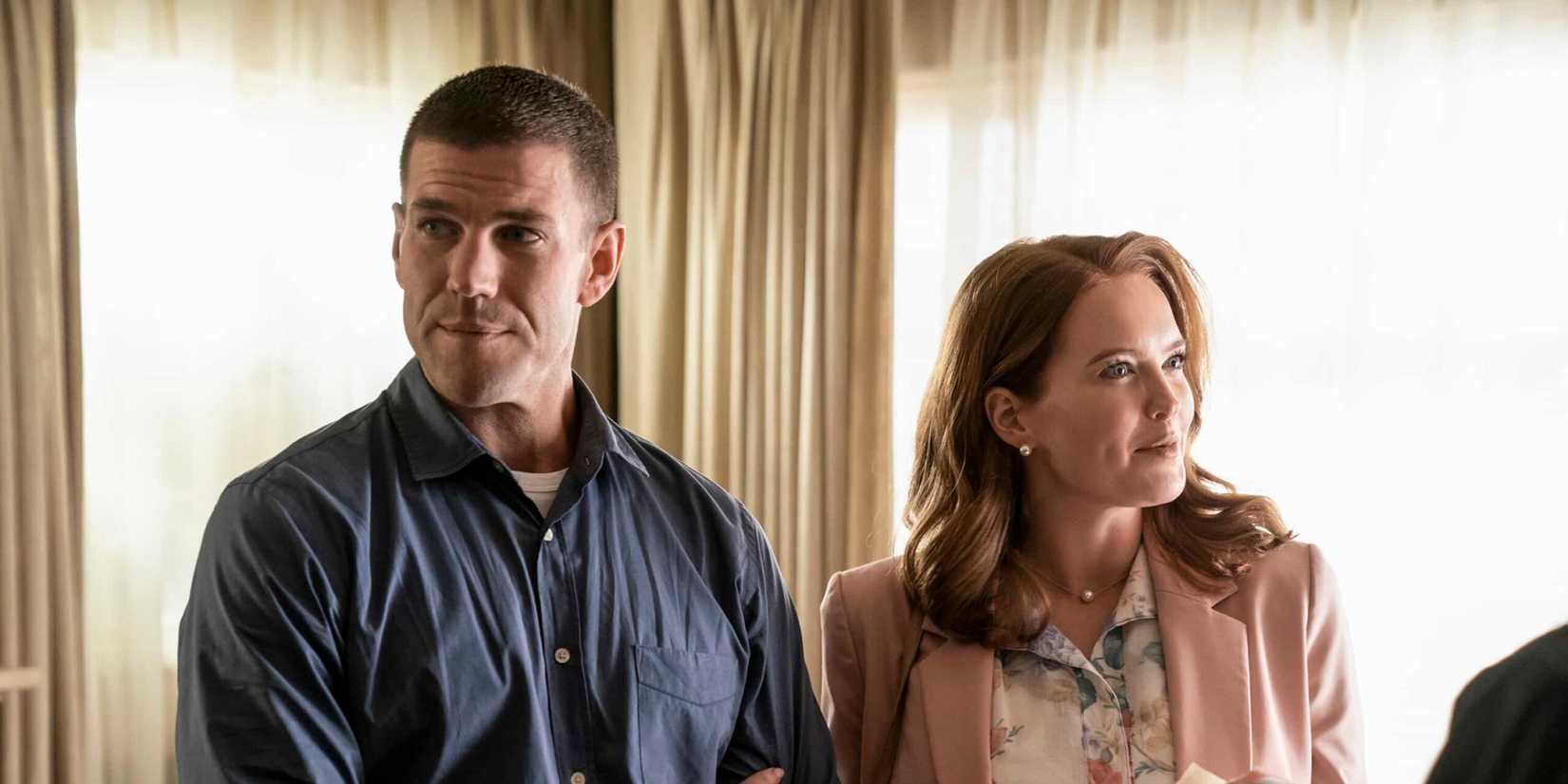 Austin Stowell and Kathleen Kenny as Leroy Jethro Gibbs and Diane in NCIS Origins Season 2 Episode 4-1