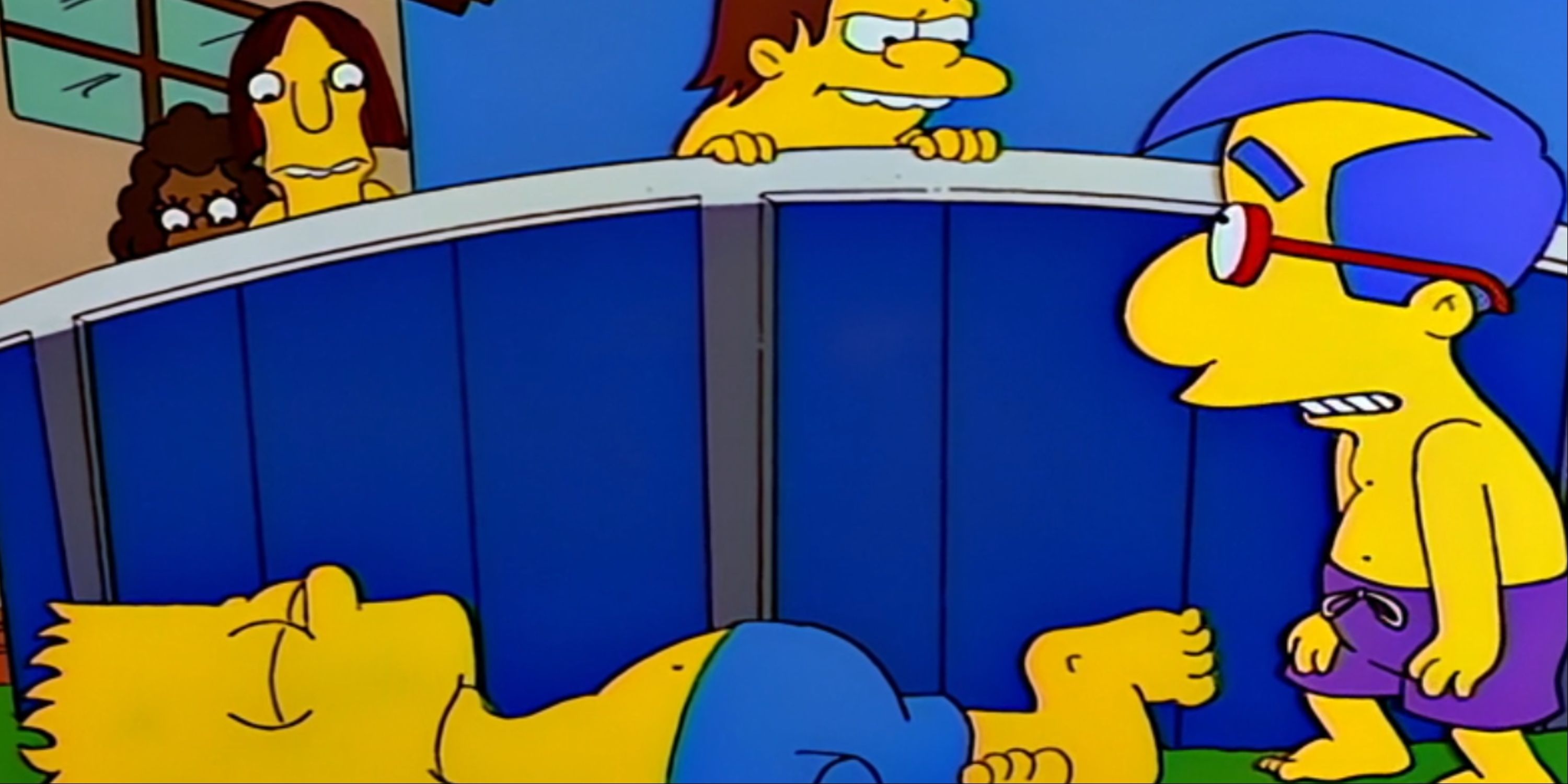 The Simpsons BART NODDER 首振り 箱付 The Simpsons Bart and Lisa with Santa's Little Helper and Doghouse