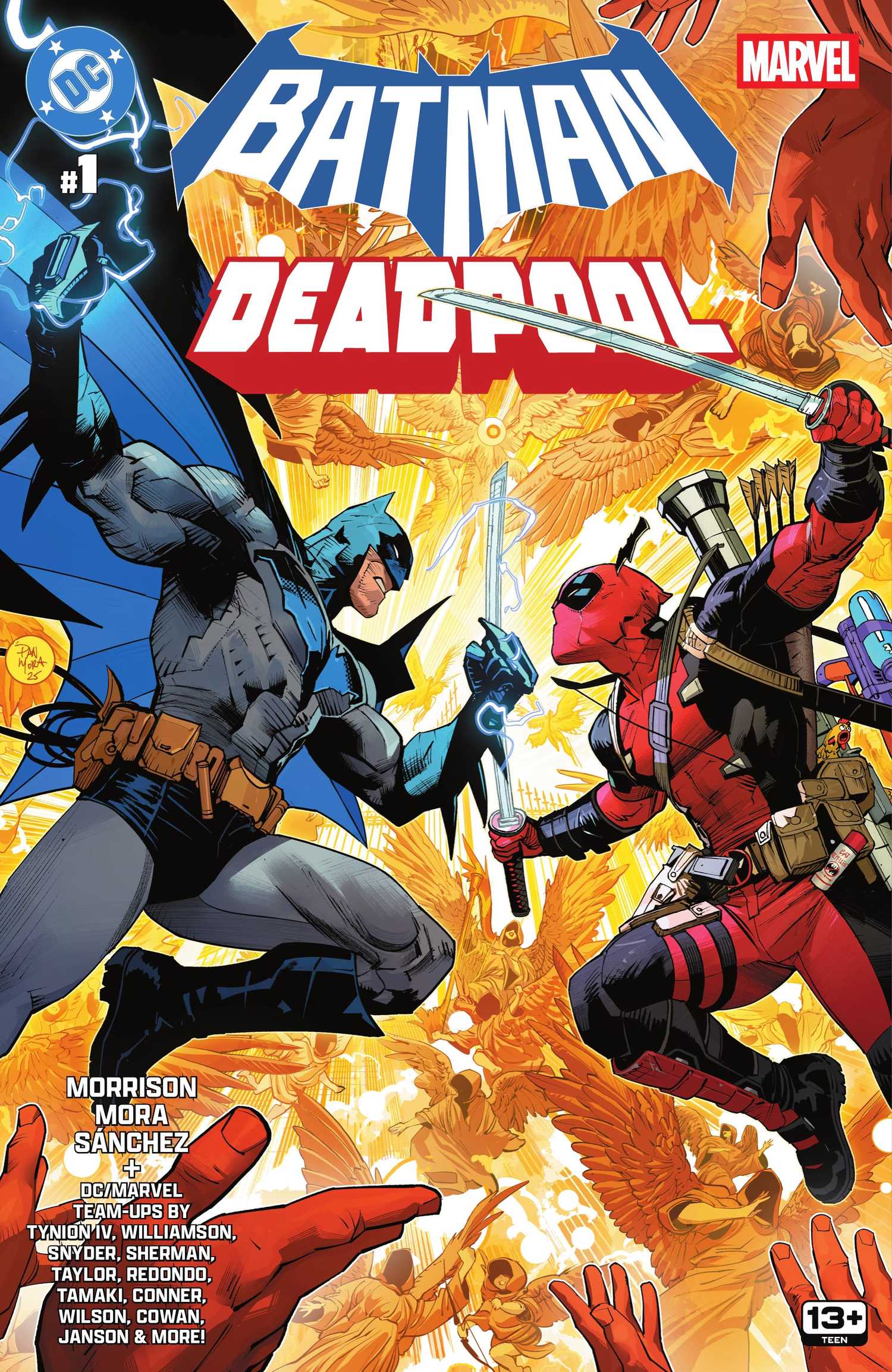 The cover of Batman/Deadpool #1