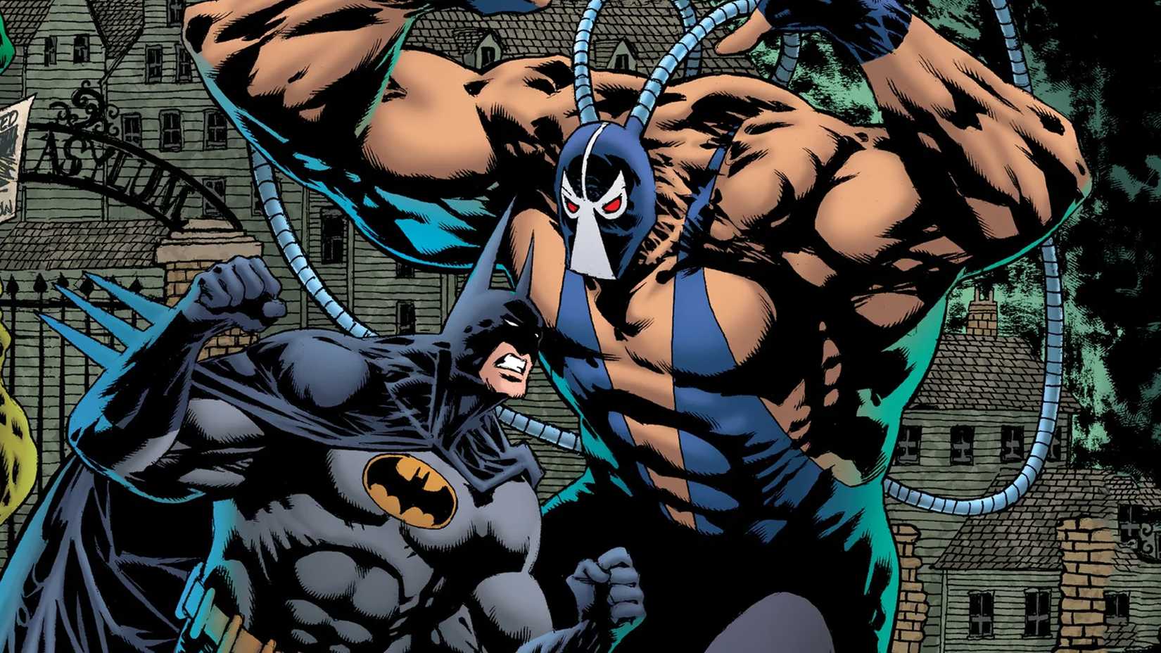 Batman vs Bane from Knightfall