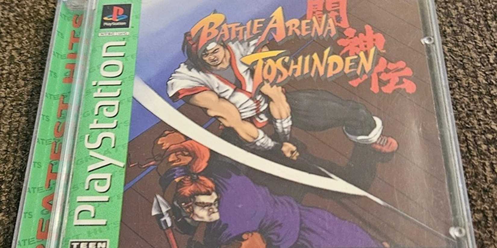 Battle Arena Toshinden PS1 cover