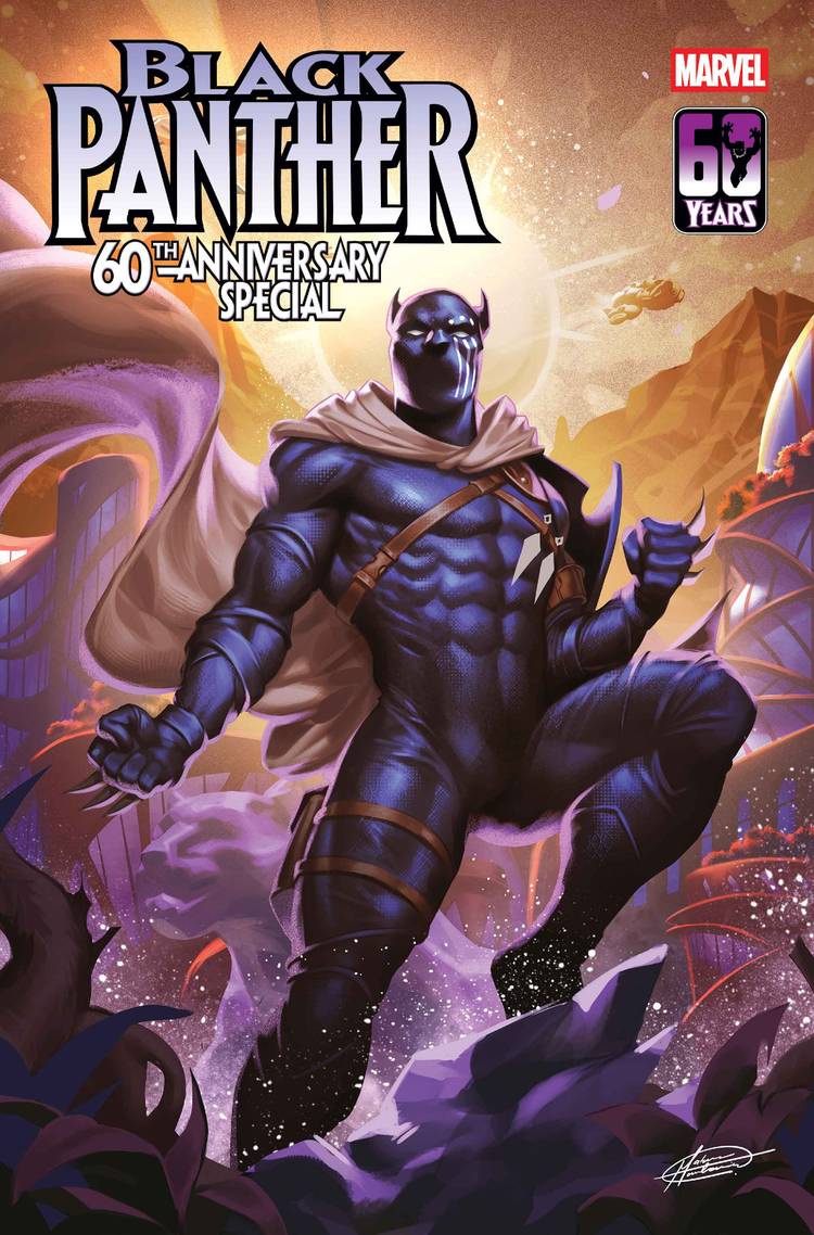 Black Panther 60th Anniversary Special cover full