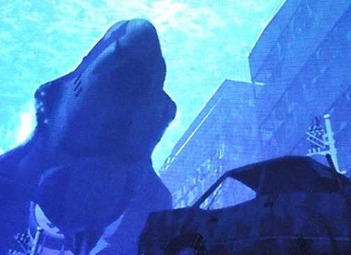 No. 6 fleet ship advances in Blue Submarine No. 6.