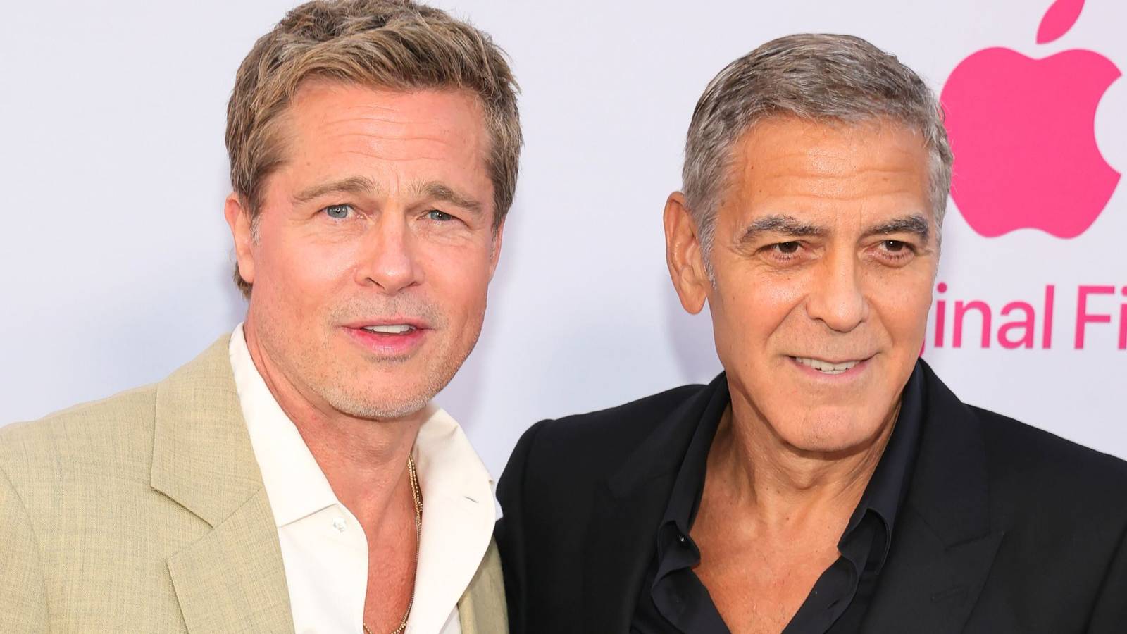 brad pitt and george clooney