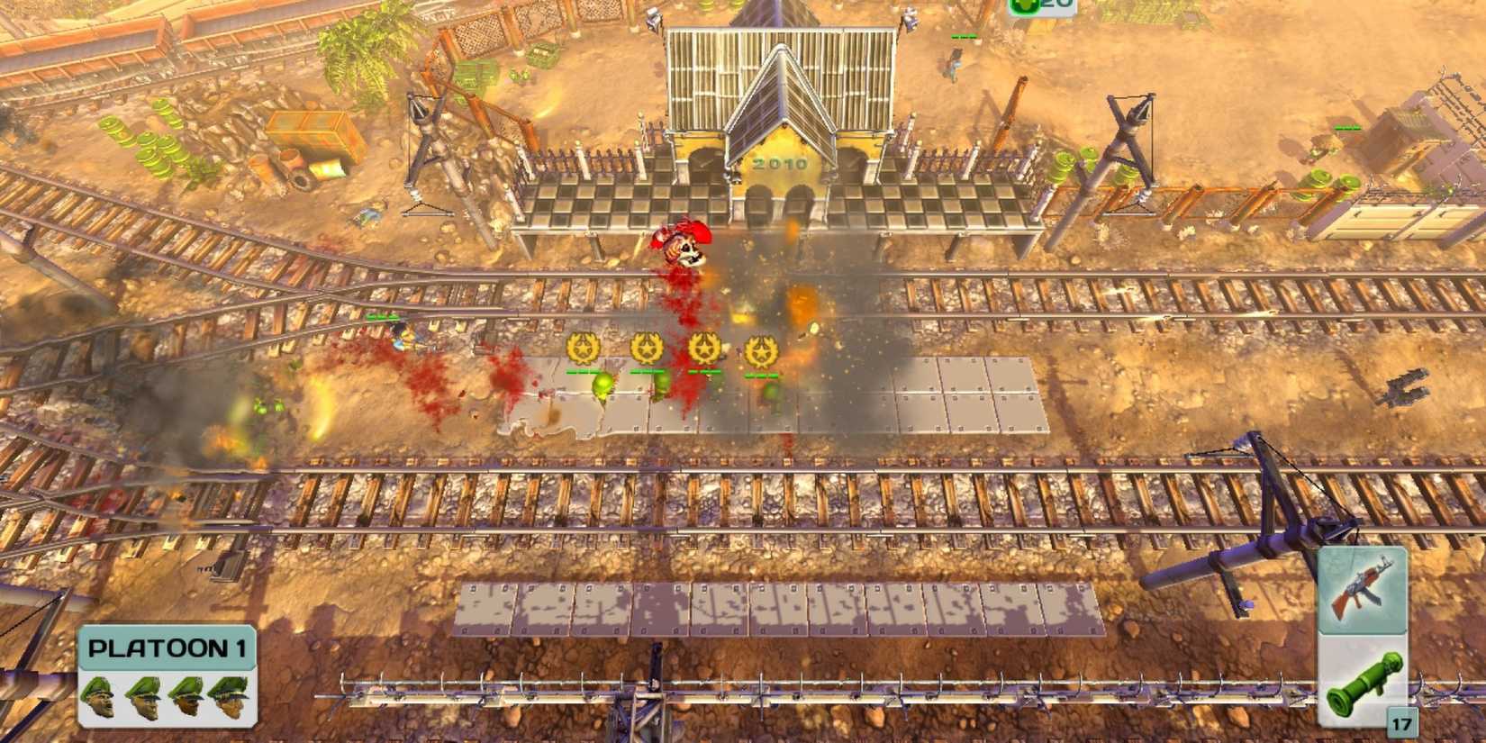 Cannon Fodder 3 gameplay