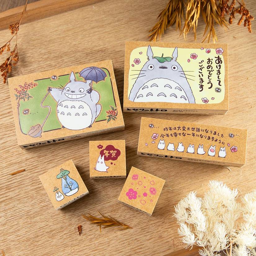 Studio Ghibli's My Neighbor Totoro 2026 New Year stamp collection
