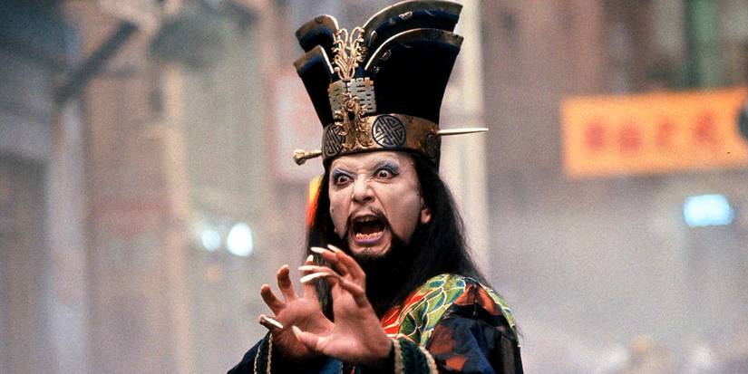David Lo Pan in the alleyway in Big Trouble in Little China