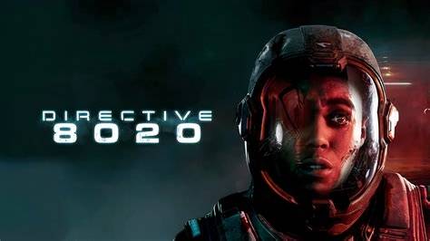A Directive 8020 title card with Lashana Lynch's character