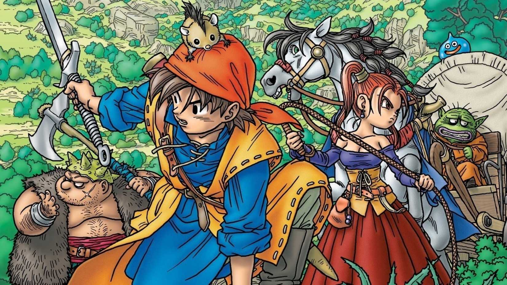 Dragon Quest VIII journey of the cursed king key art