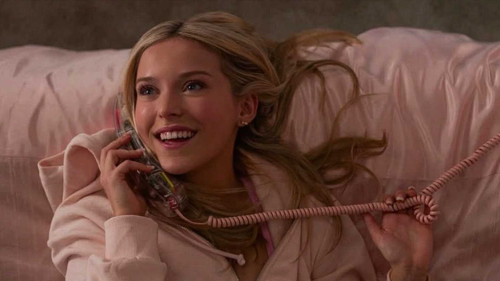 Lexi Minetree as she appears as a young Elle in the Legally Blonde prequel series, Elle