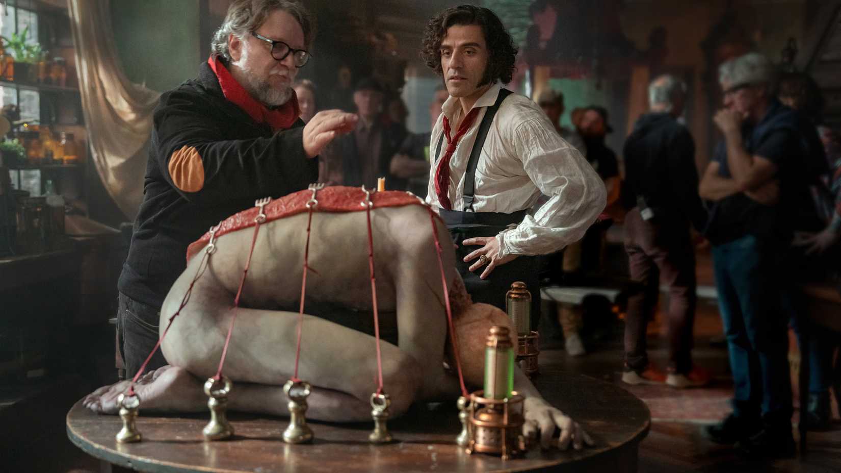frankenstein guillermo del toro oscar isaac