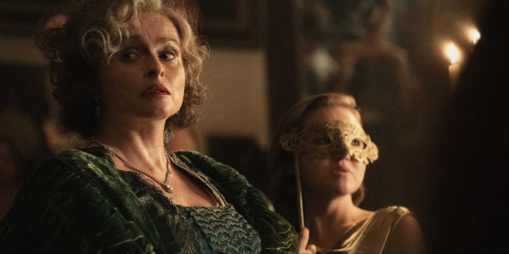 Helena Bonham Carter and Mia McKenna-Bruce in Agatha Christie's Seven Dials