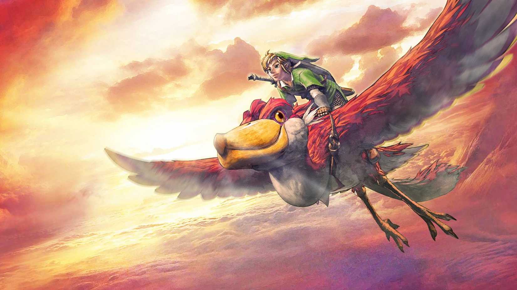legend of zelda skyward sword illustrated art