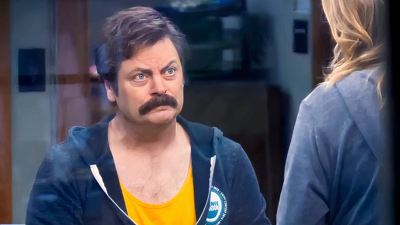 Ron Swanson (Parks \u0026 Recreation) \, image size:1600x900