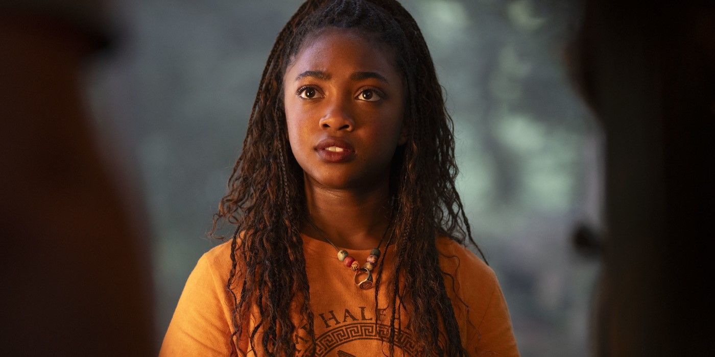 Annabeth looking at something off camera in Percy Jackson and the Olympians Season 2