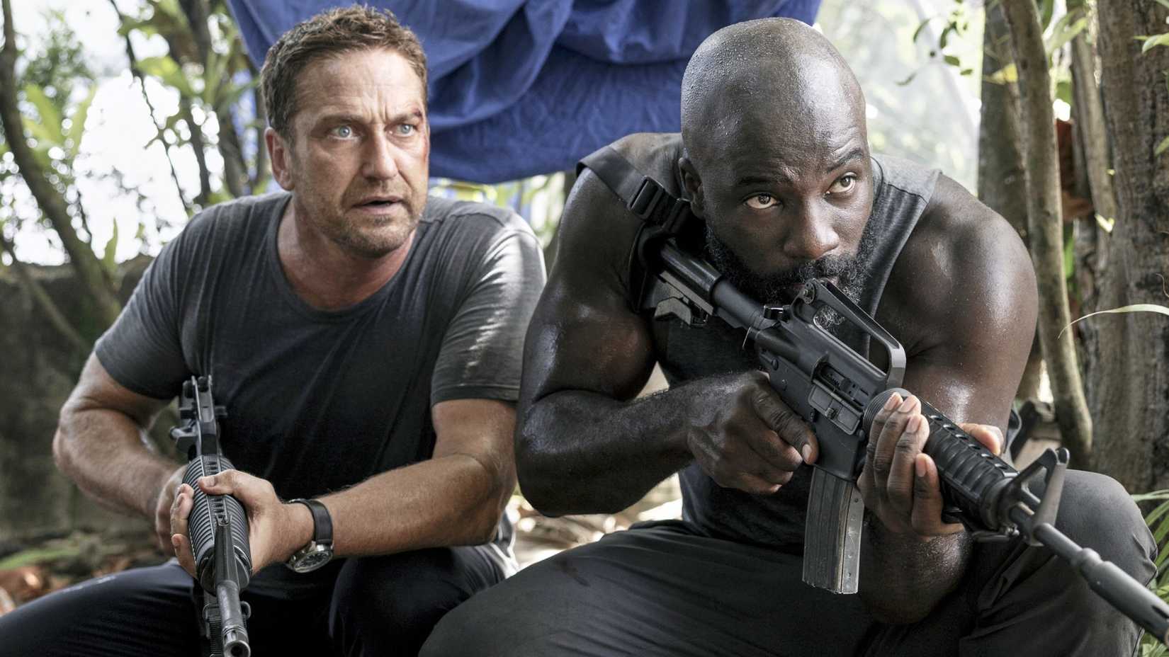 Gerard Butler and Mike Colter ready for war in Plane 2023