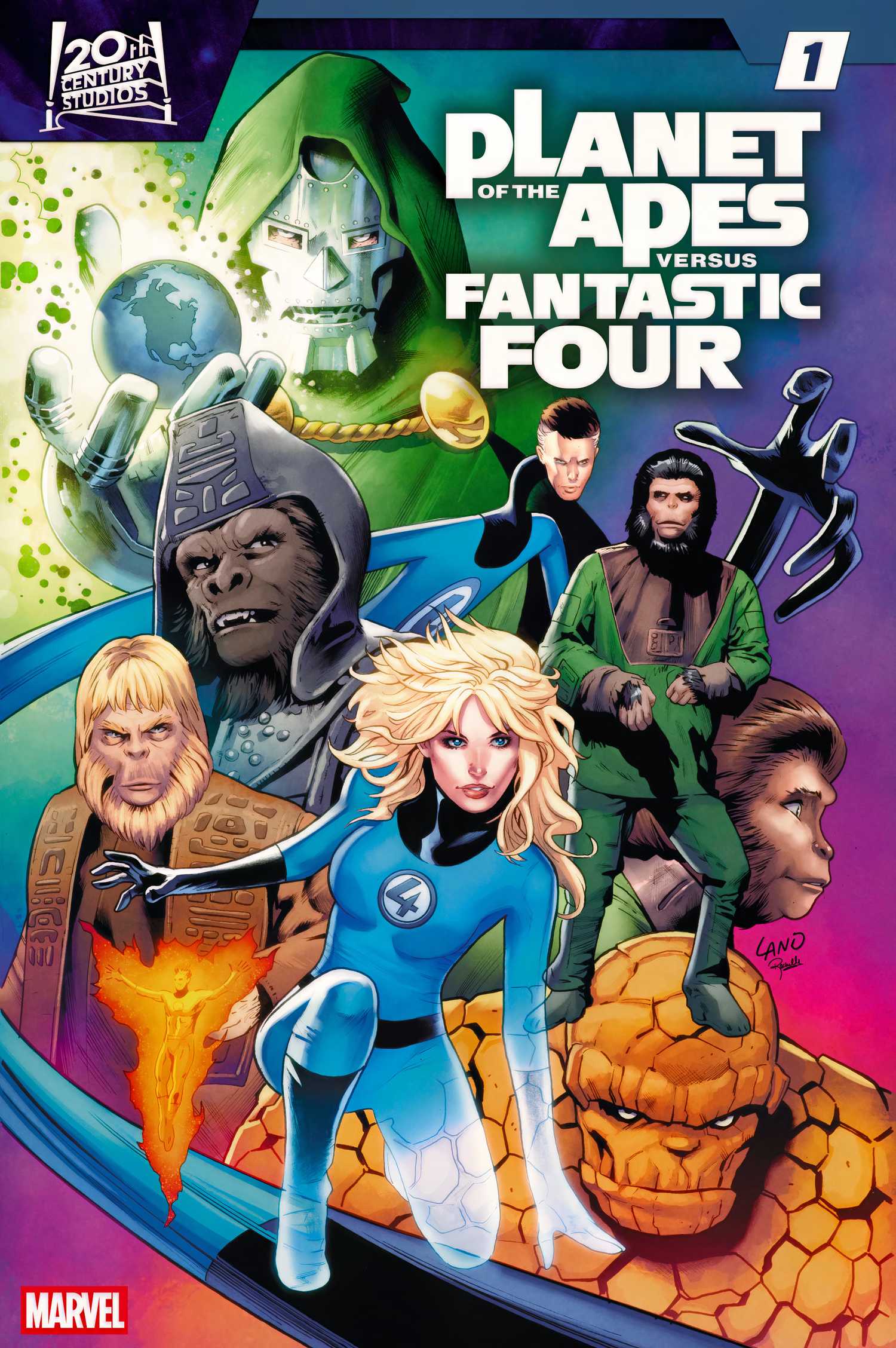 Planet of the Apes vs. the Fantastic Four