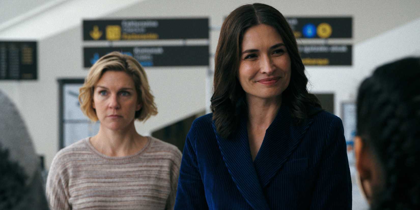 Carol (Rhea Seehorn) and Zosia (Karolina Wydra) on Pluribus