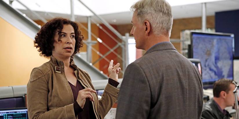 Roma Maffia as Vera Stickland and Mark Harmon as Gibbs in NCIS Season 11 Episode 3 Under the Radar