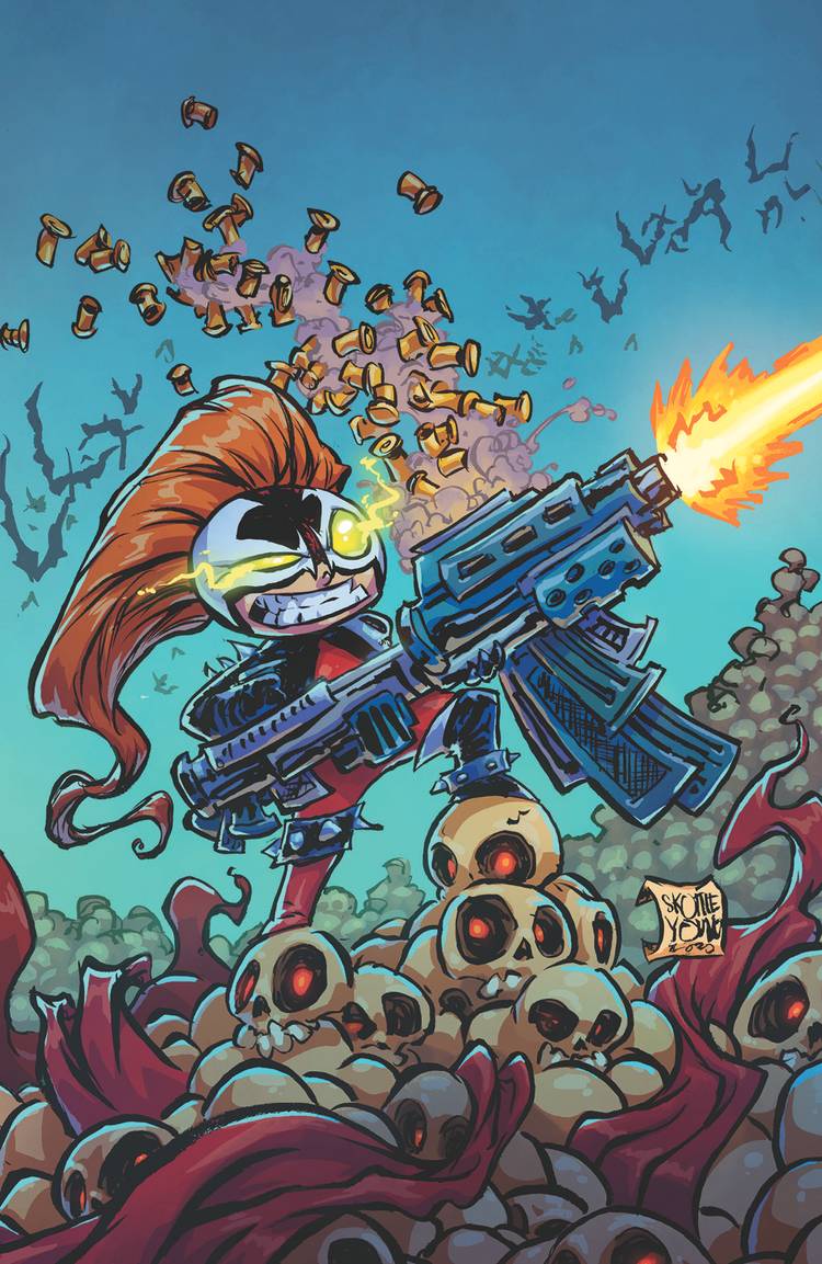 Skottie Young's variant for Scorched #50