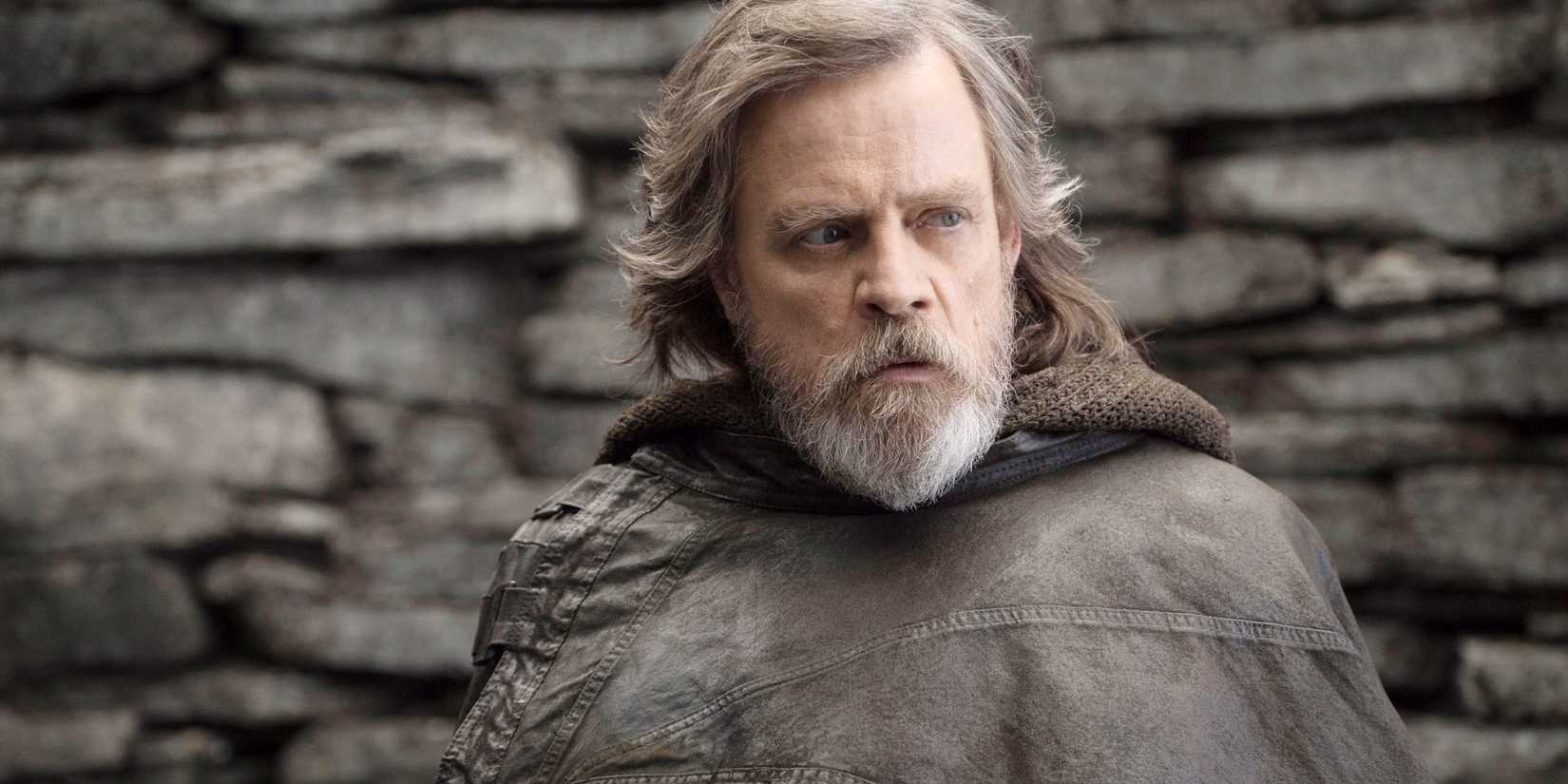 Luke Skywalker in Star Wars: The Last Jedi