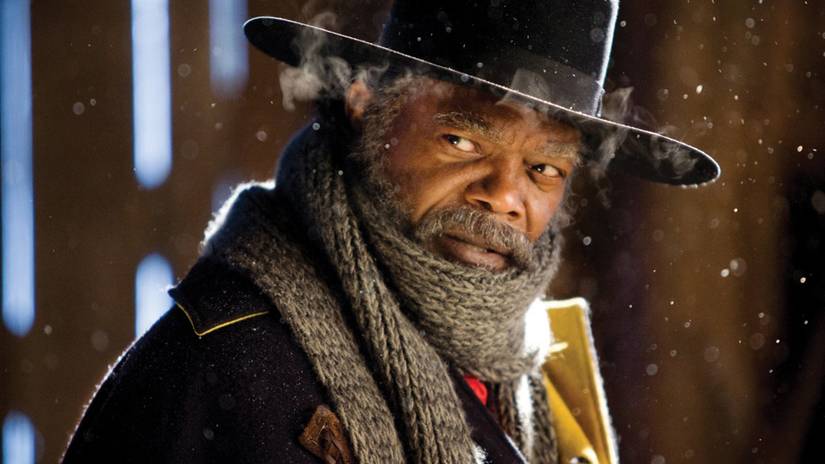 Samuel L. Jackson as Marquis Warren in The Hateful Eight