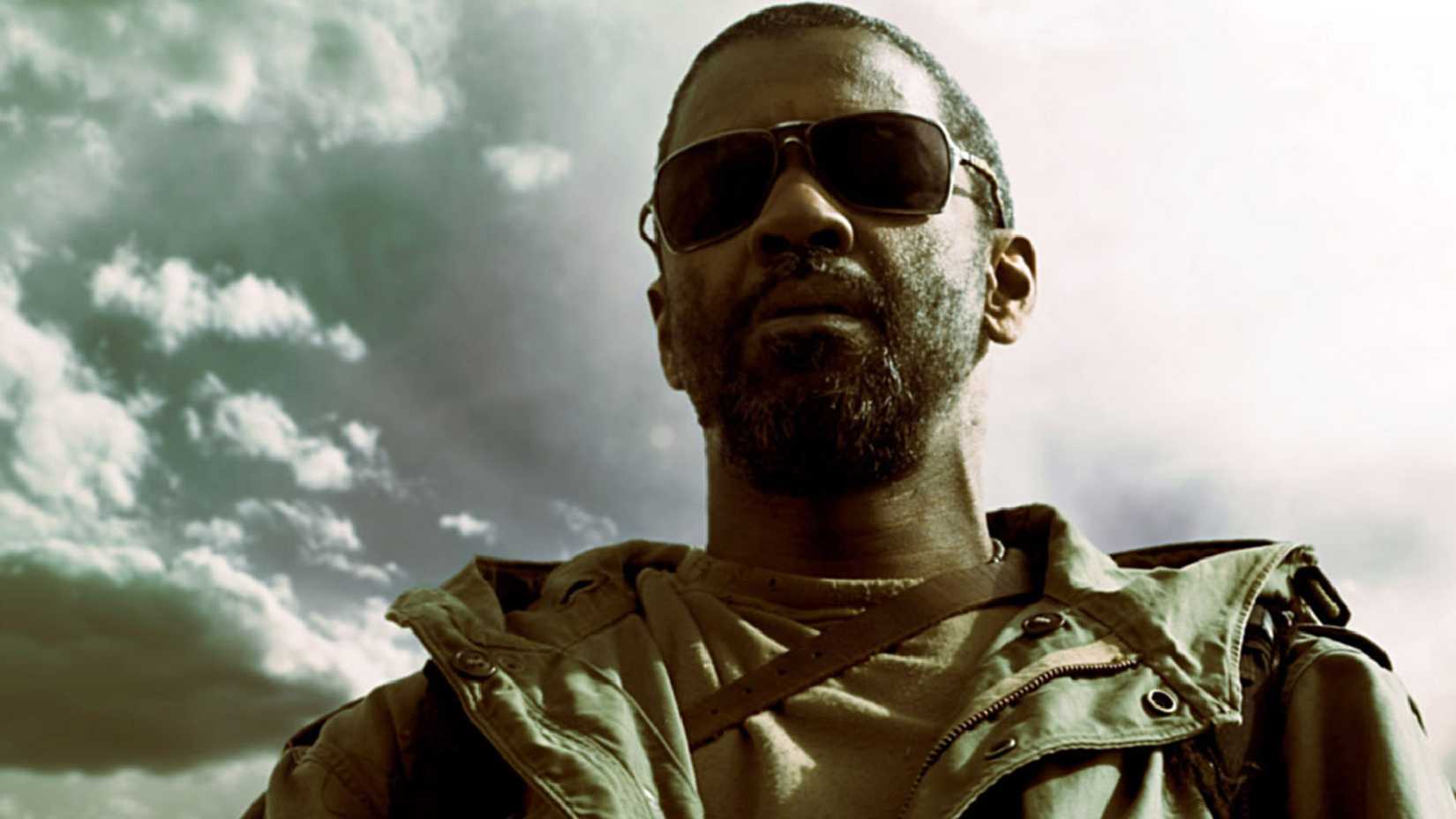 Denzel Washington looks ahead in The Book of Eli