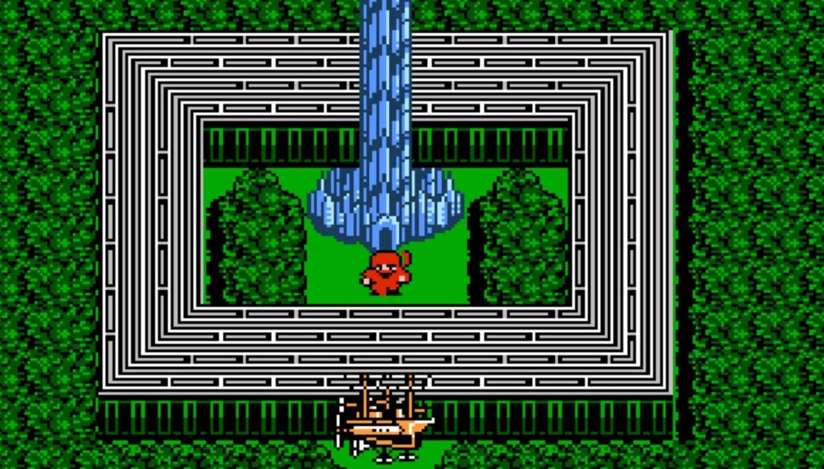 The Crystal Tower in Final Fantasy iii