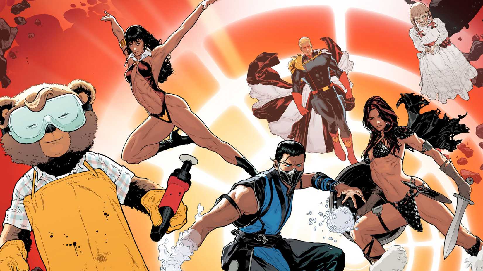 The new villains team from DC K.O.