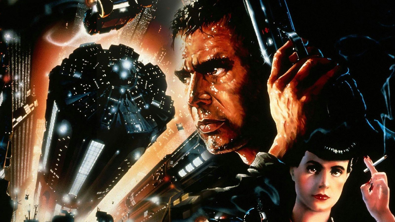 Blade Runner poster cropped Deckard and Rachael
