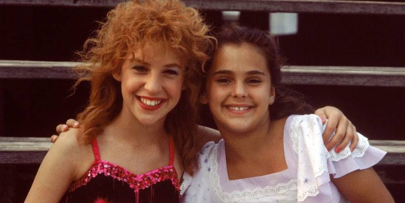 Young C.C. Bloom and Hilary Whitney in Beaches at the Boardwalk