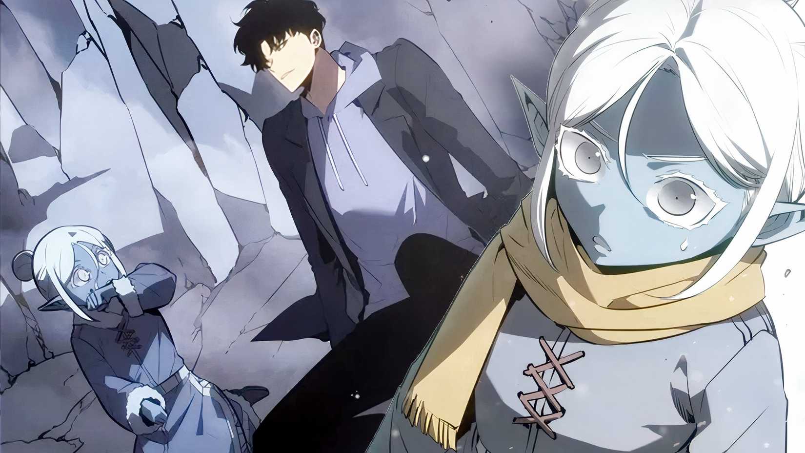 Sarca shares her truth with Sung Suho in the Solo Leveling: Ragnarok manhwa