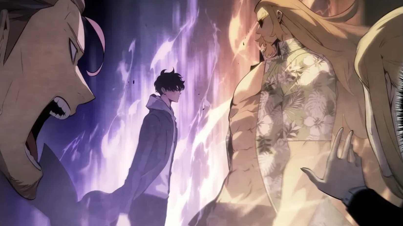 Sung Suho and Thomas Andre face off in Solo Leveling: Ragnarok